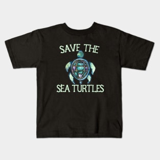 Save the Sea Turtles Kids T-Shirt